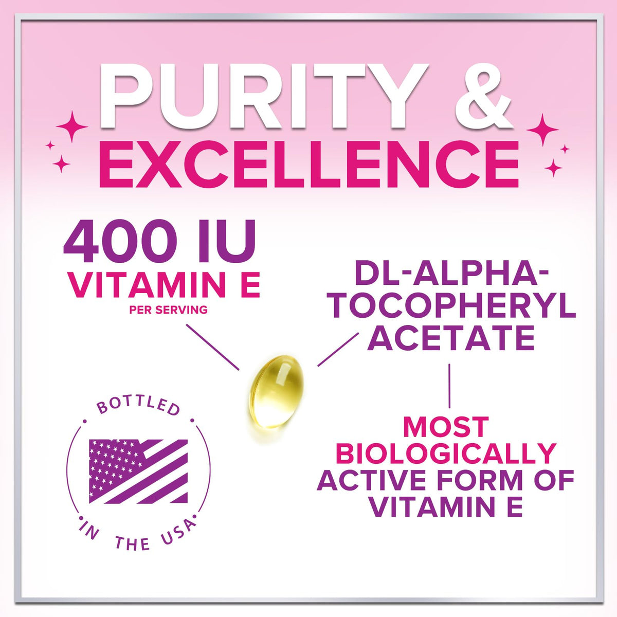 Vitamin E, 400 IU – 60 Count