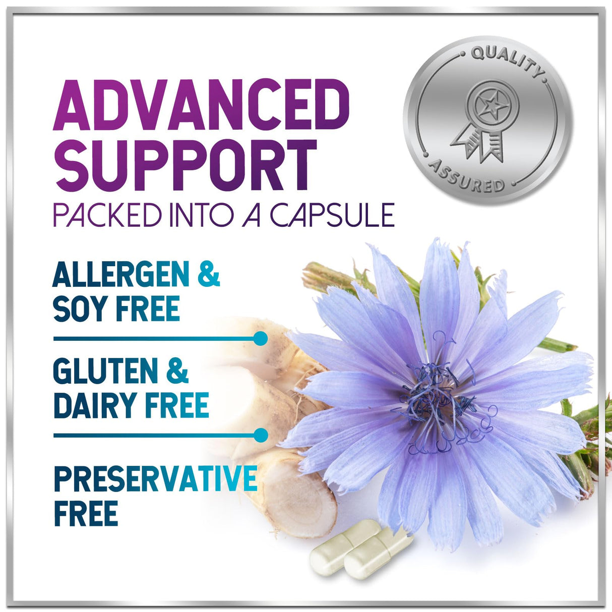 Akkermansia Probiotic with Prebiotic Fiber – 120 Capsules