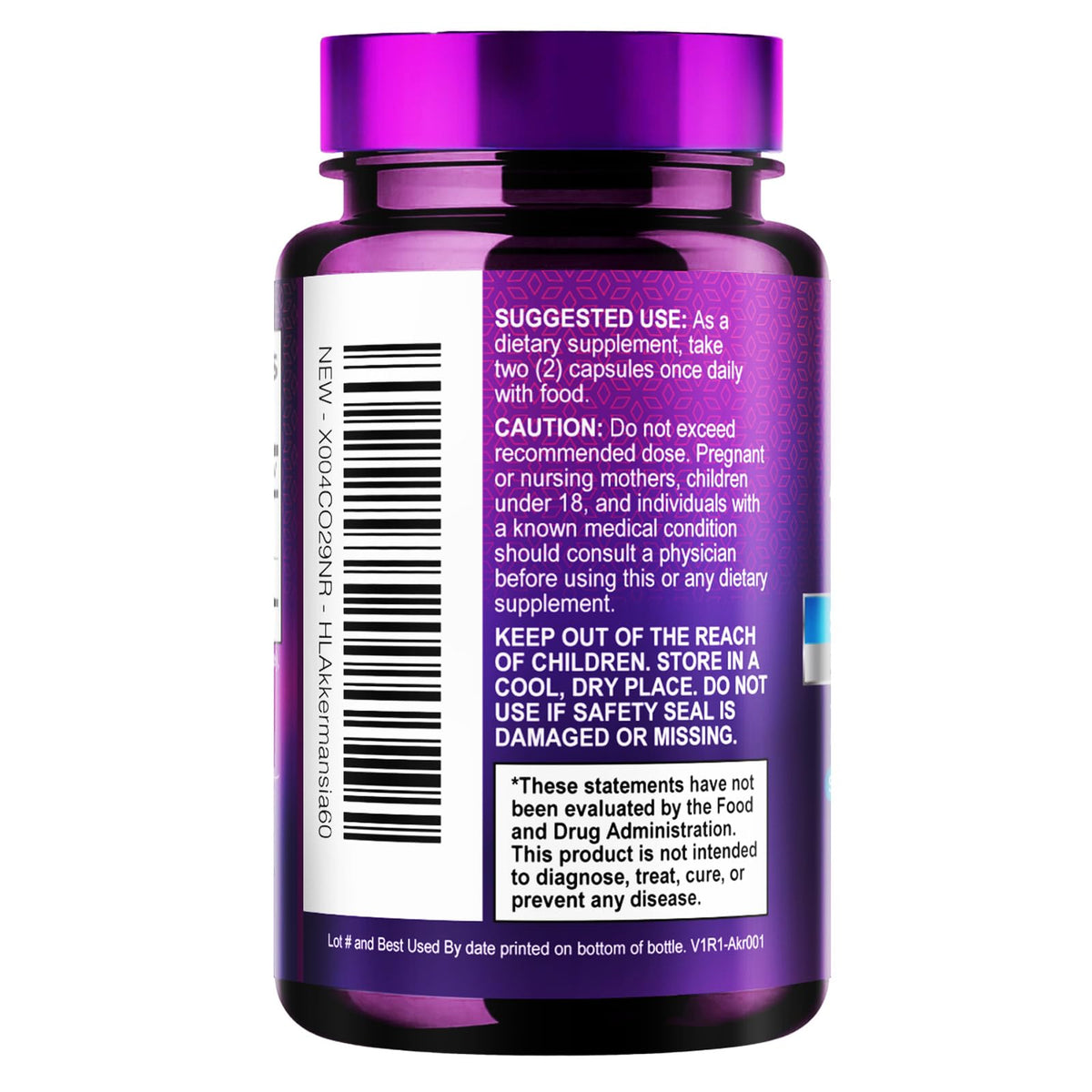 Akkermansia Probiotic + Inulin, 2 Billion AFU – 60 Count