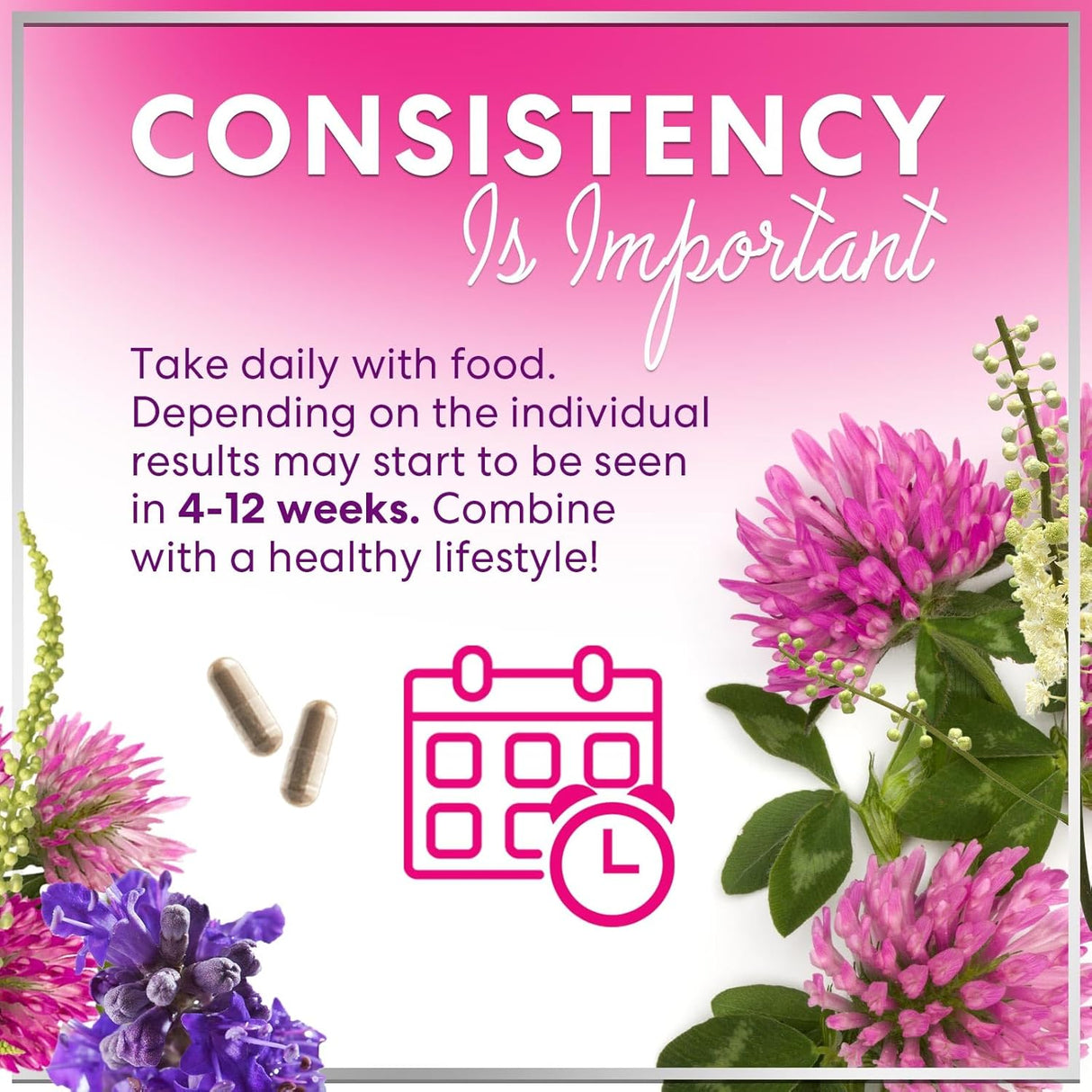 Menopause Supplements Extra Strength Hot Flash Support 1256 mg - Menopause Support for Women - Made in USA - Natural Black Cohosh, Dong Quai and Soy Isoflavones