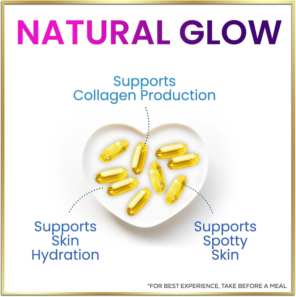 Omega 3 Fish Oil Triple Strength 2400 mg Rapid Release Softgels, Omega-3 Supplements, Natural Brain Heart Joint Health & Immune Support - Fatty Acids with EPA & DHA - Fish Oil Supplement - 120 Count