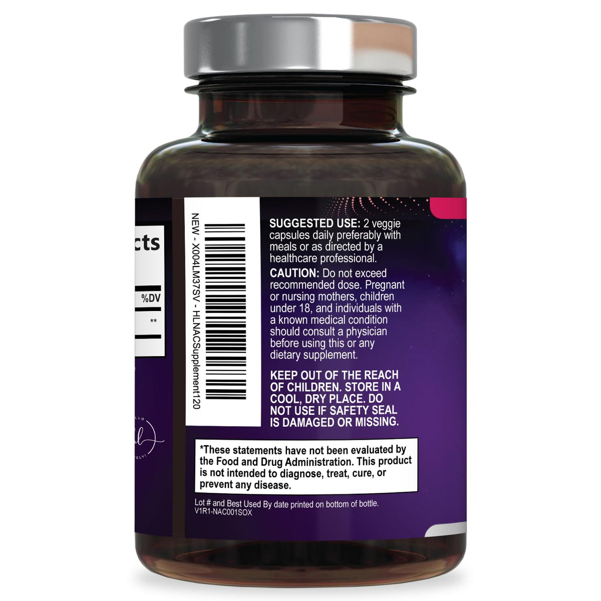 NAC, 1,200 mg – 120 Count