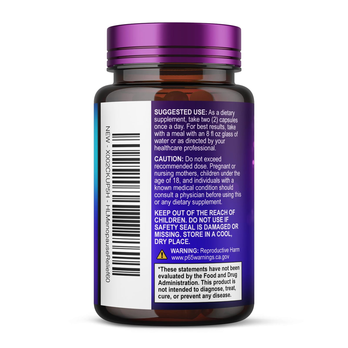 Menopause Support with Black Cohosh, 1,256 mg