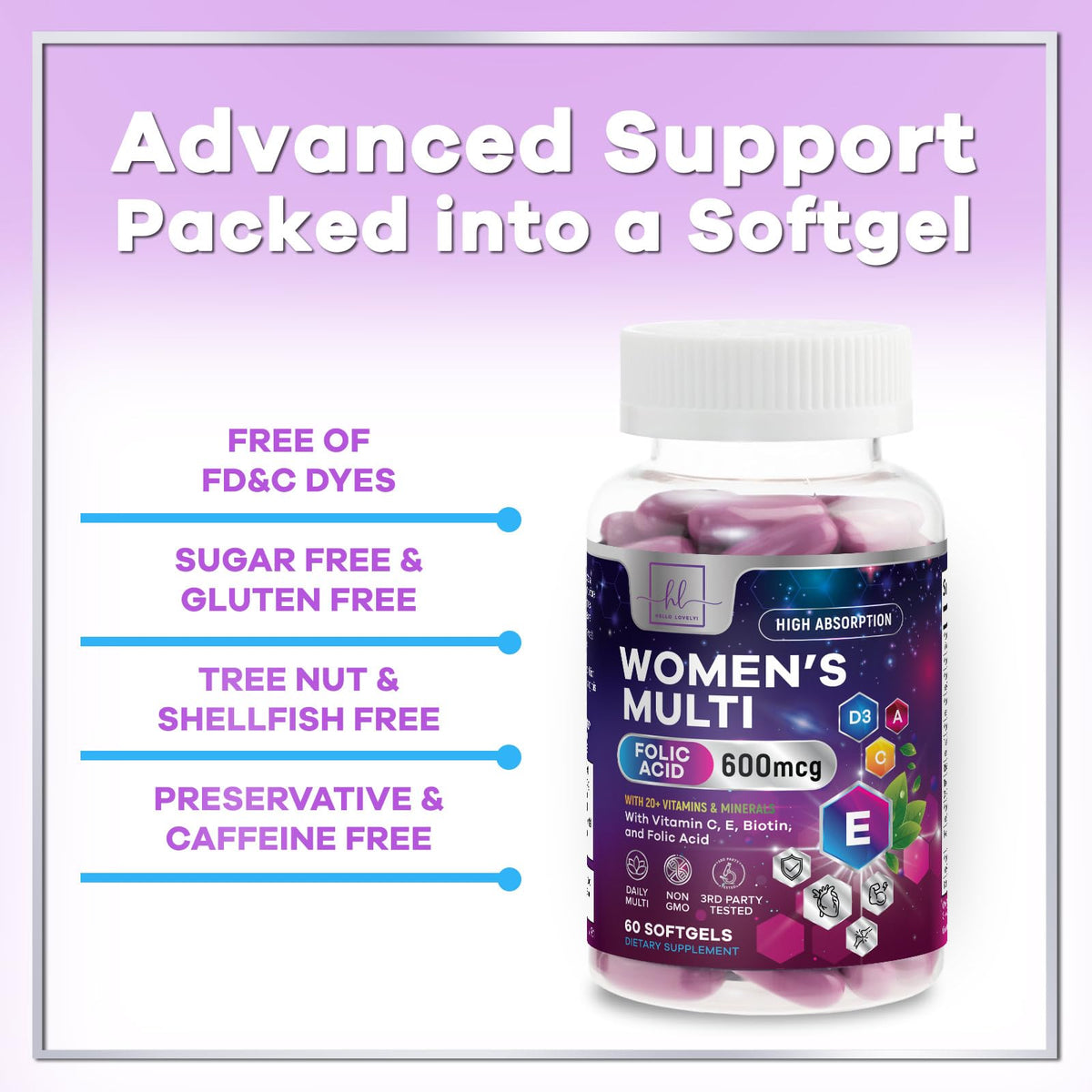 Once-Daily Women’s Multivitamin – 60 Count