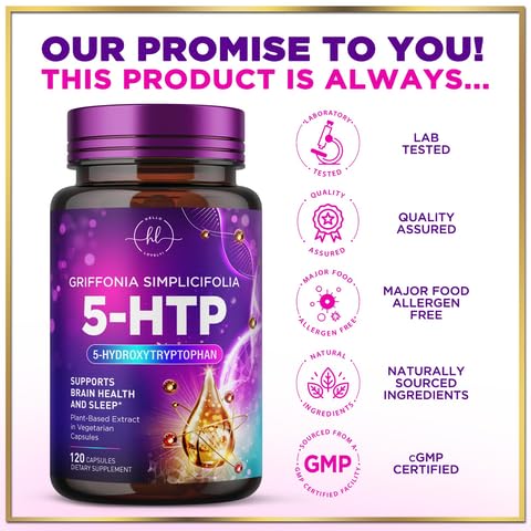 5-HTP 200mg â€“ 60 Capsules