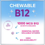 B 12 Vitamin Chewables 1000 mcg â€“ 60 Chewables
