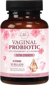 Women’s Vaginal Probiotic, 50 Billion CFU – 60 Count