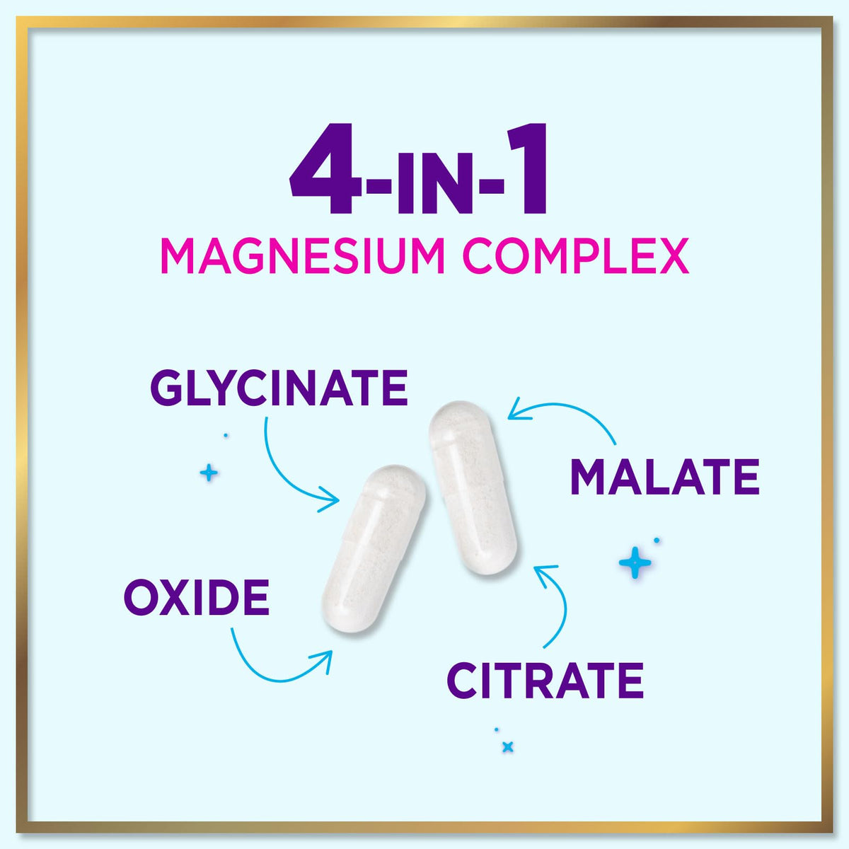 Magnesium Complex, 500 mg – 60 Capsules