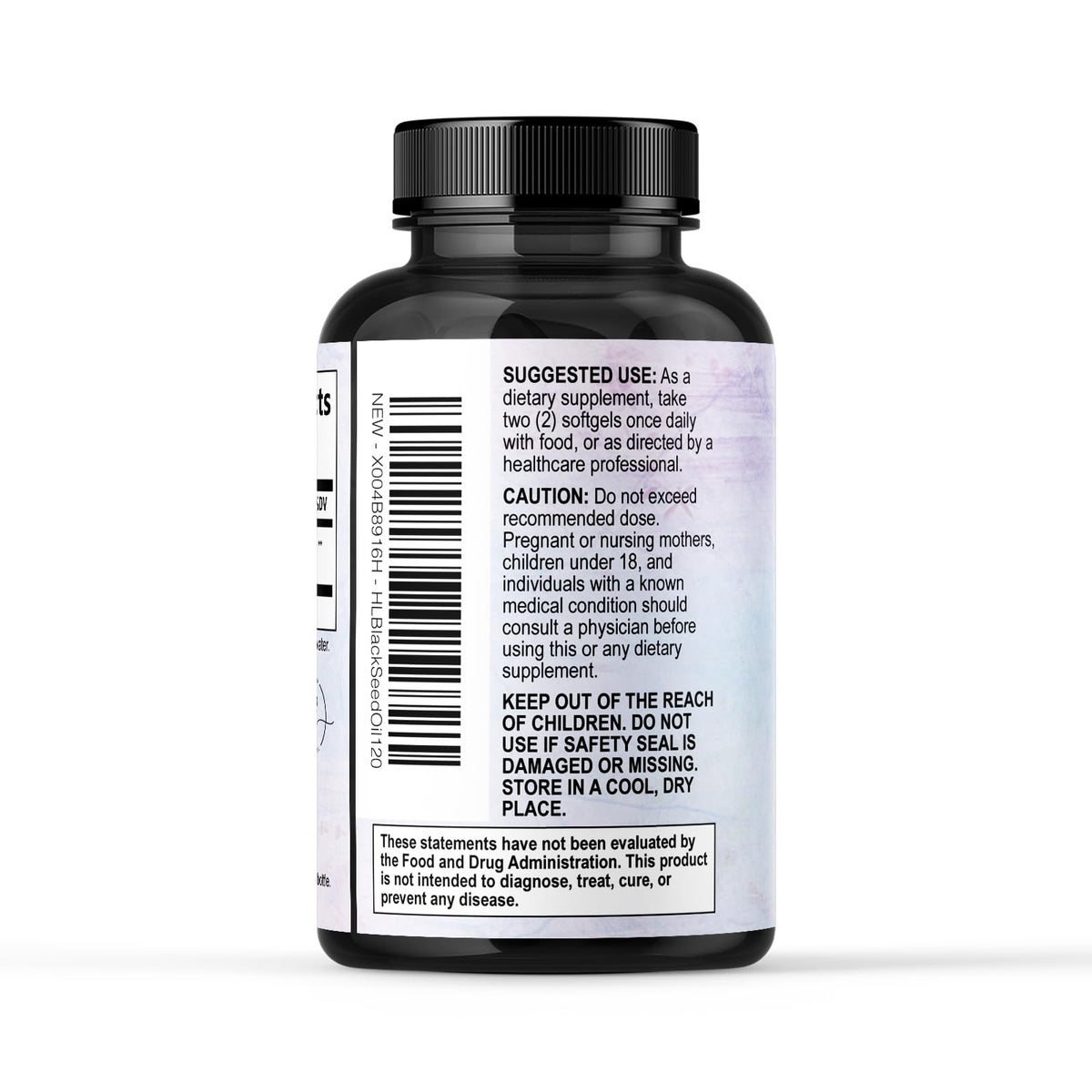 Black Seed Oil, 1,000 mg – 120 Count
