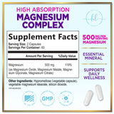 Magnesium Complex, 500 mg – 120 Capsules
