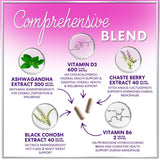 Menopause Support with Black Cohosh, 1,256 mg