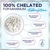 Magnesium Glycinate 1000mg | | Chelated to Support Bone â€“ 60 Capsules