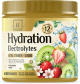 Hello Lovely! Daily Electrolyte Drink Mix - Hydration Powder Drink Supplement, 6 Electrolytes & Minerals, Best Electrolyte Powder, Refreshing Fruit Punch Flavor, Vegan Non-GMO - 60 Servings