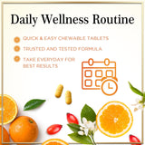 Vitamin C with Rose Hips, 1,000 mg – 120 Count