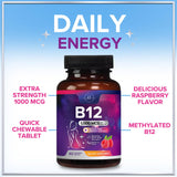 B 12 Vitamin Chewables 1000 mcg â€“ 60 Chewables