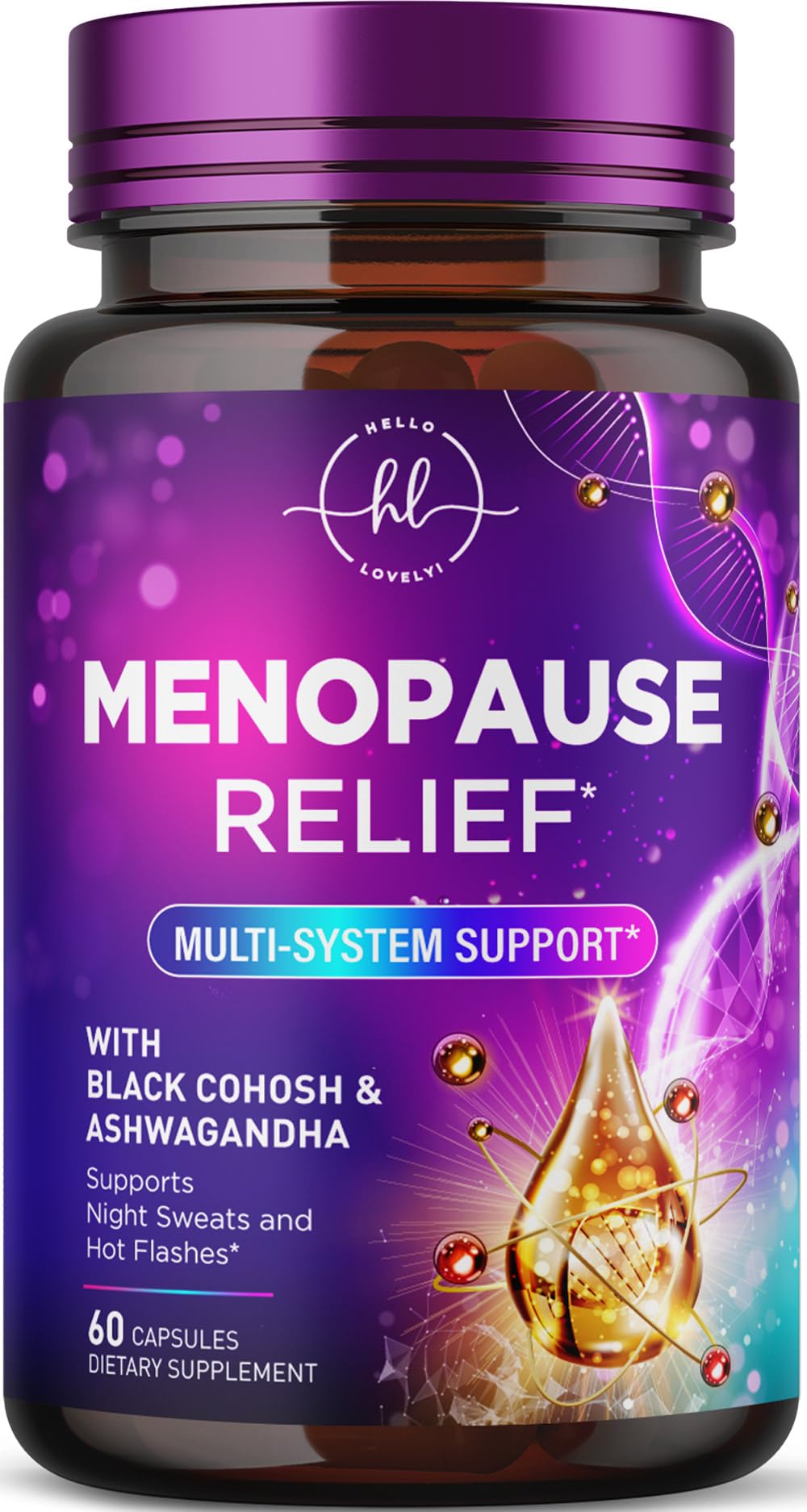Menopause Support with Black Cohosh, 1,256 mg