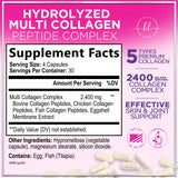 Multi Collagen Capsules, Types I, II, III, V + X – 120 Count
