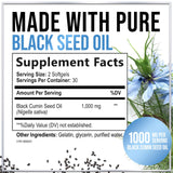 Black Seed Oil, 1,000 mg – 60 Count