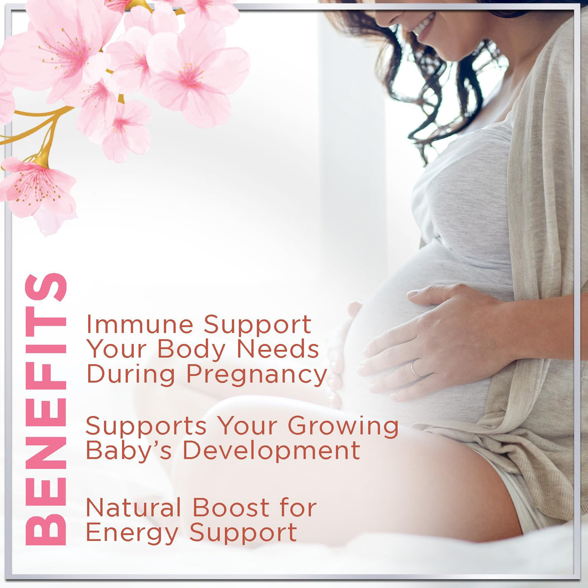 Prenatal Multivitamin with Folic Acid, DHA + Iron – 60 Count