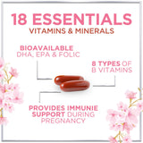 Prenatal Multivitamin with Folic Acid, DHA + Iron – 60 Count