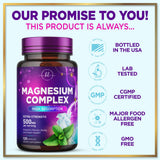 Magnesium Complex, 500 mg – 120 Capsules