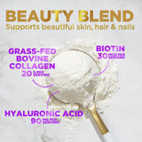 Collagen Peptides Powder with Hyaluronic Acid + Biotin, Unflavored