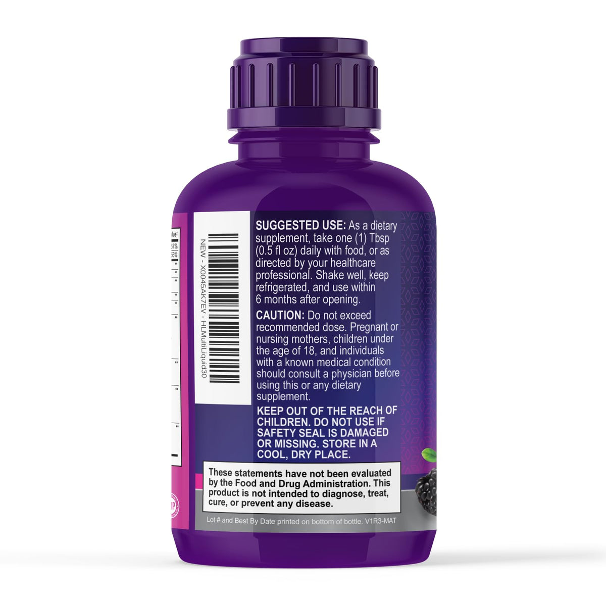 Daily Liquid Multivitamin, Berry – 15 fl oz