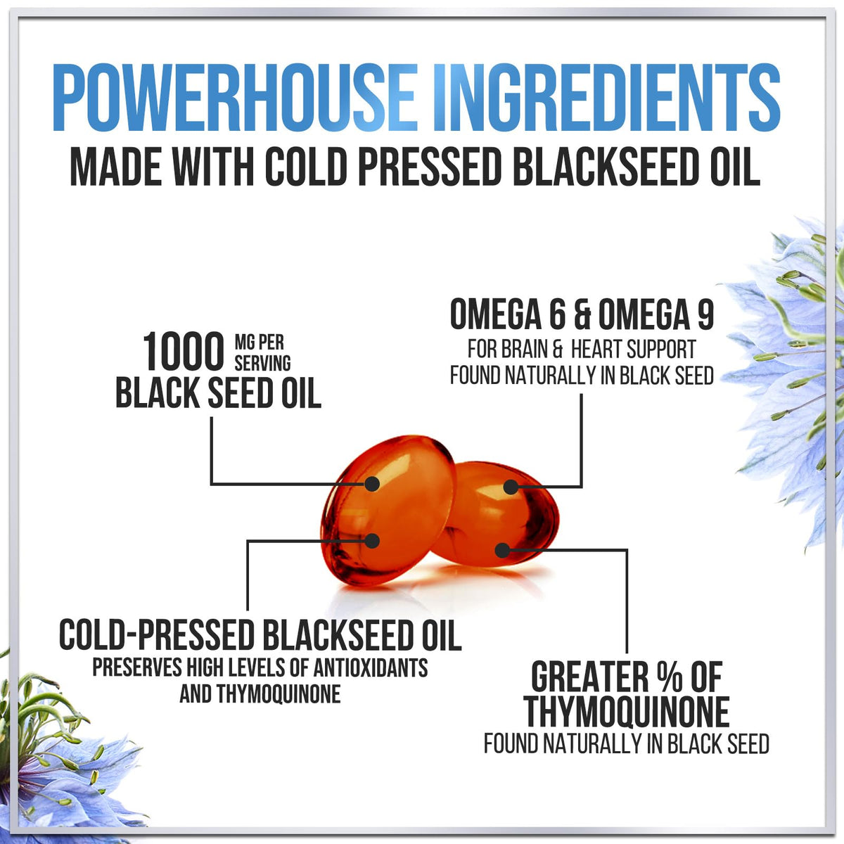 Black Seed Oil, 1,000 mg – 120 Count
