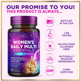 3X Strength Women’s Multivitamin with Iron + Biotin – 120 Capsules