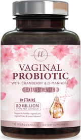 Women’s Vaginal Probiotic, 50 Billion CFU – 120 Count