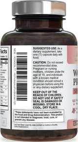 Probiotics for Women with Prebiotics - Womens Probiotic for Digestive, Vaginal, Urinary & Immune Health Support, 90 Billion CFU & 16 Diverse Strains, Cranberry & D-Mannose, Non-GMO - 120 Count