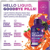 Daily Liquid Multivitamin, Berry – 15 fl oz