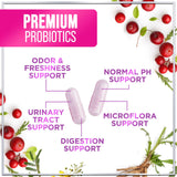 Womens Probiotic, Probiotics for Women 50 Billion CFU, Multi Strains to Support Immune, Digestive with Cranberry for Feminine Vaginal and Urinary Health, Shelf Stable, No Soy Gluten Dairy - 120 Count