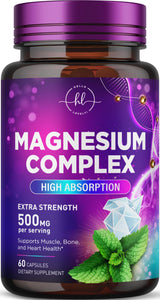 Magnesium Complex, 500 mg – 60 Capsules