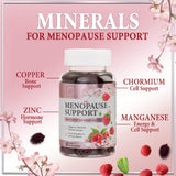 Complete Menopause Support Gummies, Raspberry Pomegranate