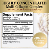 Multi Collagen Capsules, Types I, II, III, V + X – 60 Count