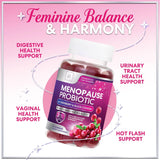 Hello Lovely! 3 Billion CFU Probiotic & Menopause Support for Women - Natural Manopause Probiotic Supplement Supports Hot Flashes, Night Sweats, & Mood Swings - Gut & Digestive Support