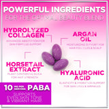 Hair, Skin + Nails with Biotin, Keratin + Collagen – 60 Count