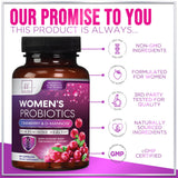 Women’s Probiotic, 50 Billion CFU + Cranberry – 60 Count