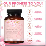 Prenatal Multivitamin with Folic Acid, DHA + Iron – 60 Count