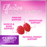 Menopause Support Gummies, Raspberry Pomegranate