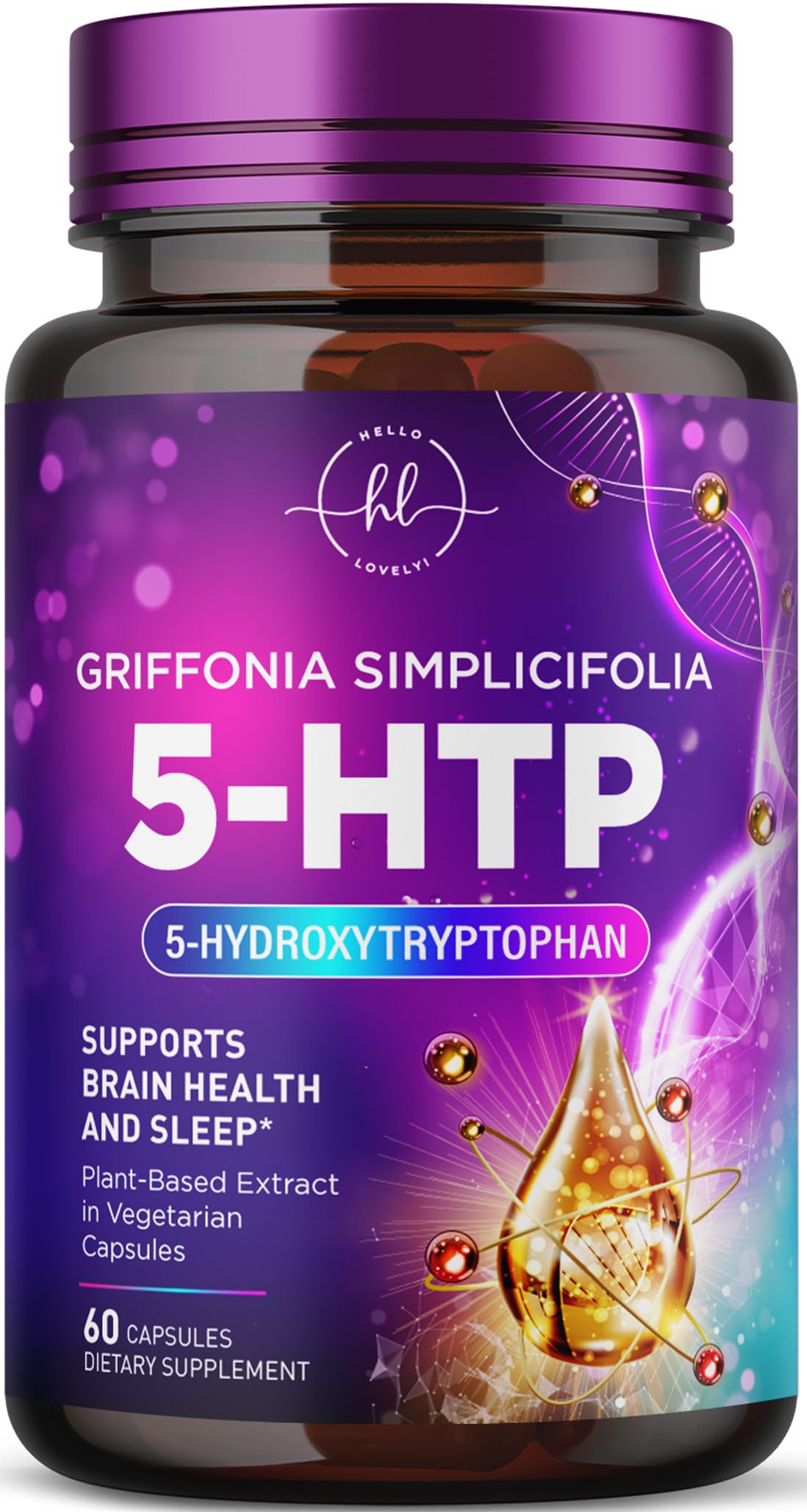 5-HTP, 200 mg – 60 Capsules