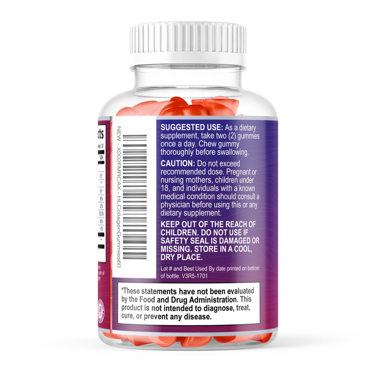 Collagen + Biotin Gummies – 60 Count