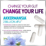 Akkermansia Probiotic Supplement with Prebiotic Inulin Fiber - 2 Billion AFU to Support GLP-1 Production, Digestive Health, Immune Support - Akkermansia Muciniphila Good Gut Health