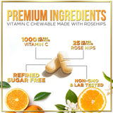Vitamin C with Rose Hips, 1,000 mg – 60 Count