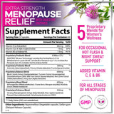 Menopause Supplements for Women - 8 Billion CFU Probiotics, Hot Flash, Night Sweats & Menopause Relief Probiotic for Vaginal, Digestive Health & Immune Support with Black Cohosh - 120 Capsules