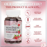 Complete Menopause Support Gummies, Raspberry Pomegranate