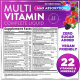 Daily Liquid Multivitamin, Berry – 15 fl oz