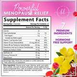 Menopause Supplements for Women - Menopause Relief Gummies, Natural Hot Flash and Night Sweats Support - Energy and Mood Support Supplement, Tasty Raspberry Pomegranate Flavored