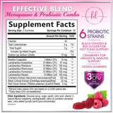 Menopause Probiotic, 3 Billion CFU